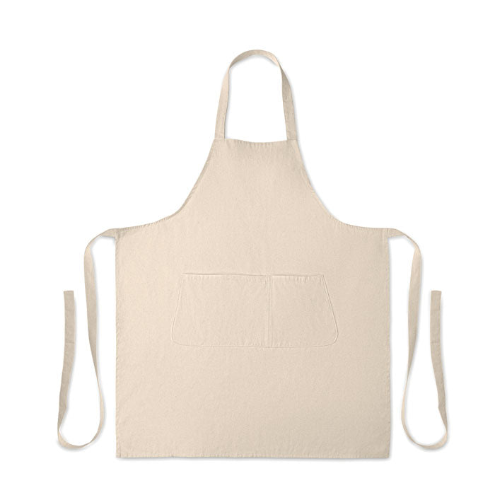 Branded Organic Cotton Bib Apron 240gsm without branding