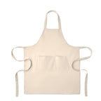 Branded Organic Cotton Bib Apron 240gsm without branding