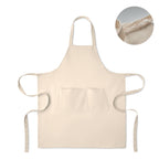 Branded Organic Cotton Bib Apron 240gsm