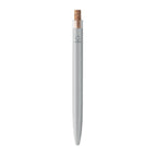 Branded Recycled Aluminium Pen with Cork Button without branding