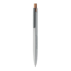 Branded Recycled Aluminium Pen with Cork Button