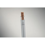 Branded Recycled Aluminium Pen with Cork Button without branding