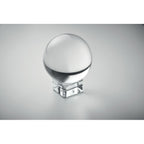 Branded Glass Round Award with Base without branding