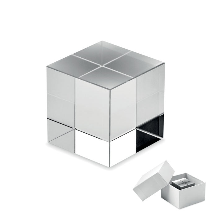 Branded Glass Cube Award