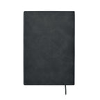 Branded Soft Ribbed Notebook without branding
