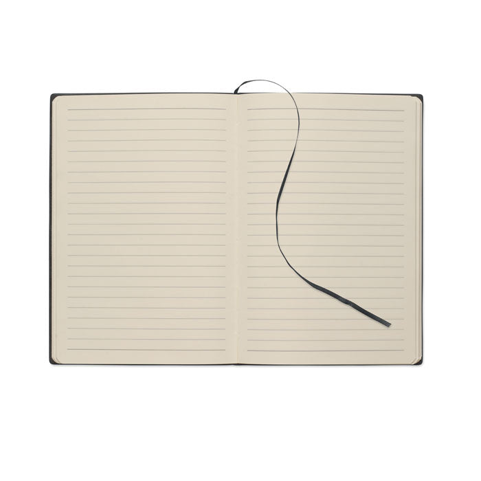 Branded Soft Ribbed Notebook without branding