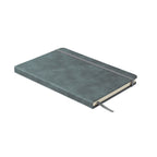 Branded A5 Smokey Hard PU Cover Notebook in Blue
