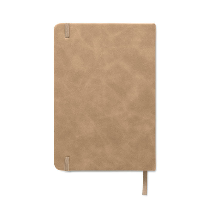 Branded A5 Smokey Hard PU Cover Notebook without branding