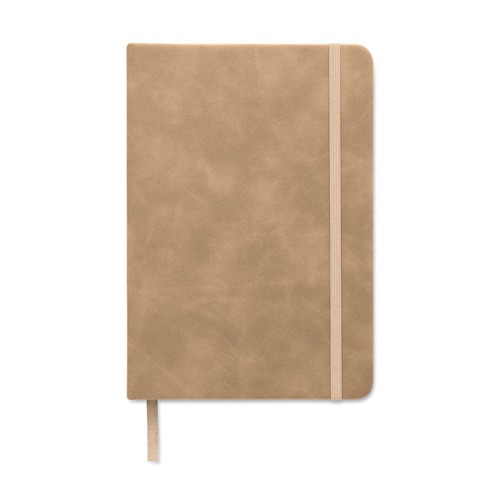 Branded A5 Smokey Hard PU Cover Notebook without branding