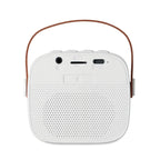 Branded Recycled ABS Wireless Speaker with PU Handle without branding