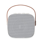 Branded Recycled ABS Wireless Speaker with PU Handle without branding