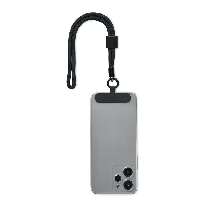 Branded RPET Phone Wrist Cord without branding