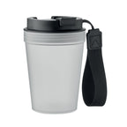 Branded PP Tumbler with Strap in White