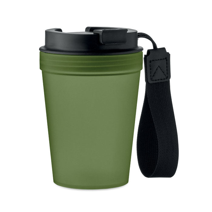 Branded PP tumbler with strap