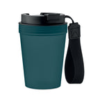 Branded PP Tumbler with Strap in Blue