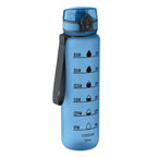 Branded RPET time-marking sports bottle, 1L