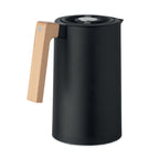 Branded Insulated Vacuum Jug with Wooden Handle without branding