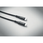Branded 100W Charging Cable with LED Display in use