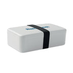 Branded PP Lunch Box with Elastic Band 750ml in Grey