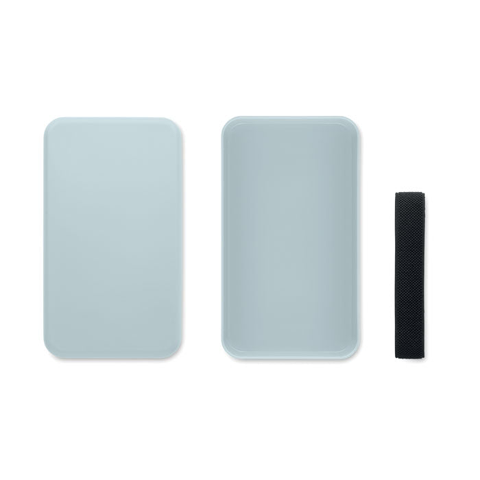 Branded PP Lunch Box with Elastic Band 750ml without branding