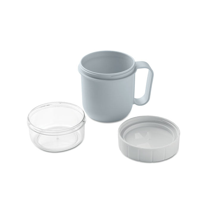 Branded On the Go Breakfast Cup 450ml without branding