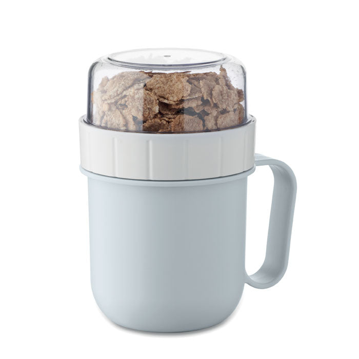 Branded On the Go Breakfast Cup 450ml without branding