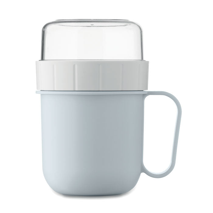 Branded On the Go Breakfast Cup 450ml without branding