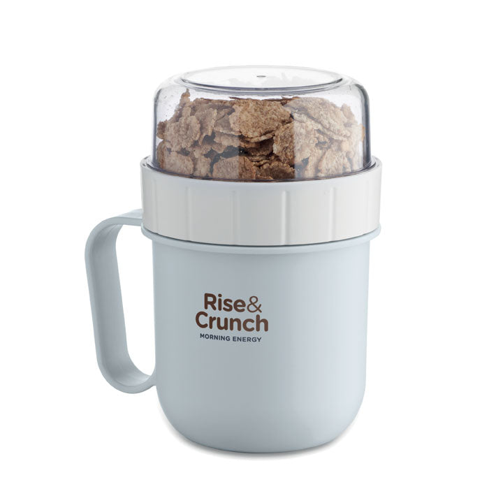 Branded On the Go Breakfast Cup 450ml
