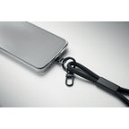 Branded Wrist Strap Charging Cable 60W in use