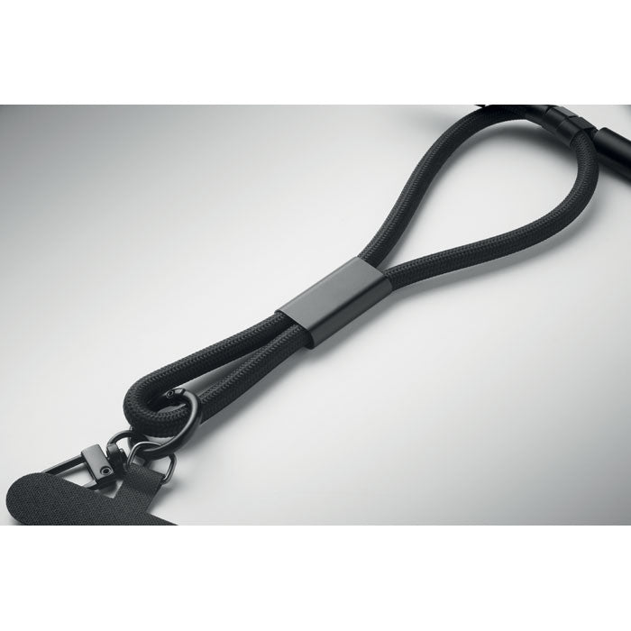 Branded Wrist Strap Charging Cable 60W without branding