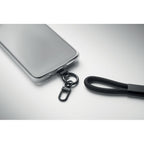 Branded Wrist Strap Charging Cable 60W in use