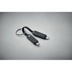 Branded 60W Charging Cable Key Ring in use