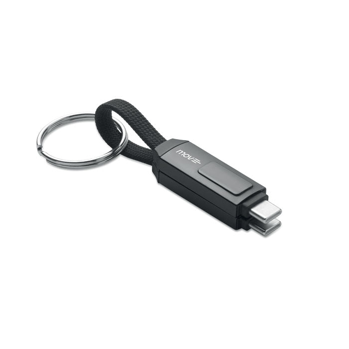 Branded 60W Charging Cable Key Ring