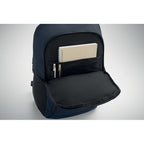 Branded 15 Inch Soft PU Laptop Backpack without branding