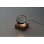 Branded Glass Ball with LED Light without branding