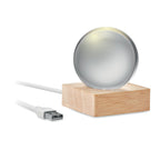 Branded Glass Ball with LED Light