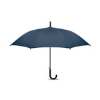 Branded 23 Inch Straight Auto Open Umbrella in Blue