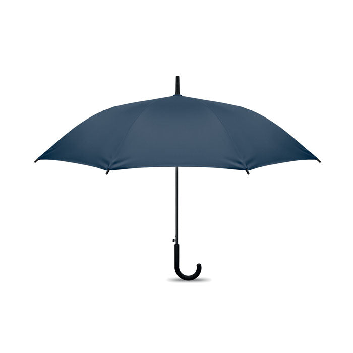 Branded 23 Inch Straight Auto Open Umbrella in Blue