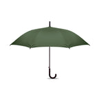 Branded 23 Inch Straight Auto Open Umbrella in Green