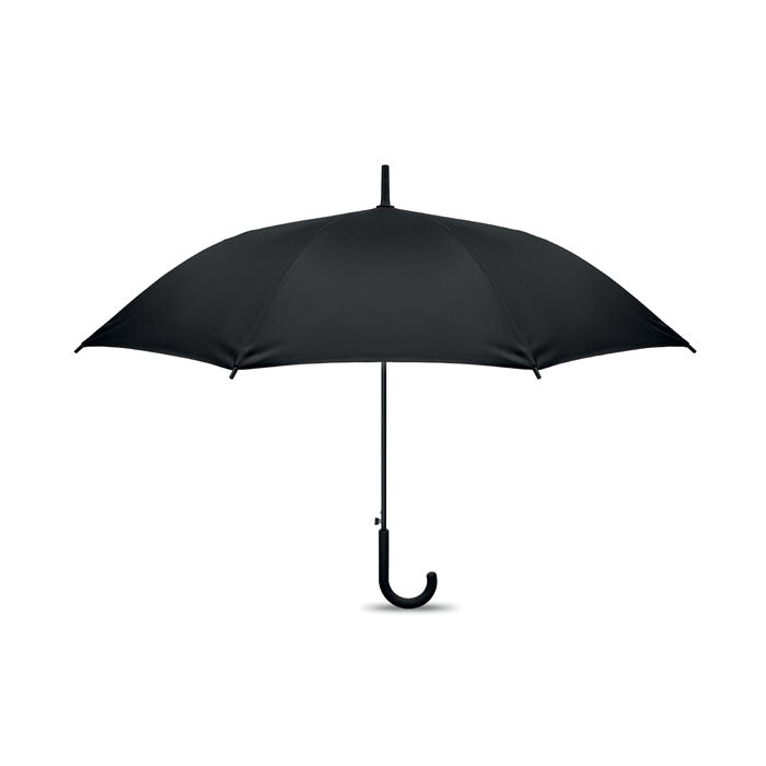 Branded 23 Inch Fibreglass Windproof Umbrella in Black