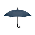 Branded 23 Inch Fibreglass Windproof Umbrella in Blue