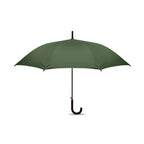 Branded 23 Inch Fibreglass Windproof Umbrella in Green