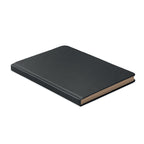 Branded A5 Sugarcane Paper Notebook in Black