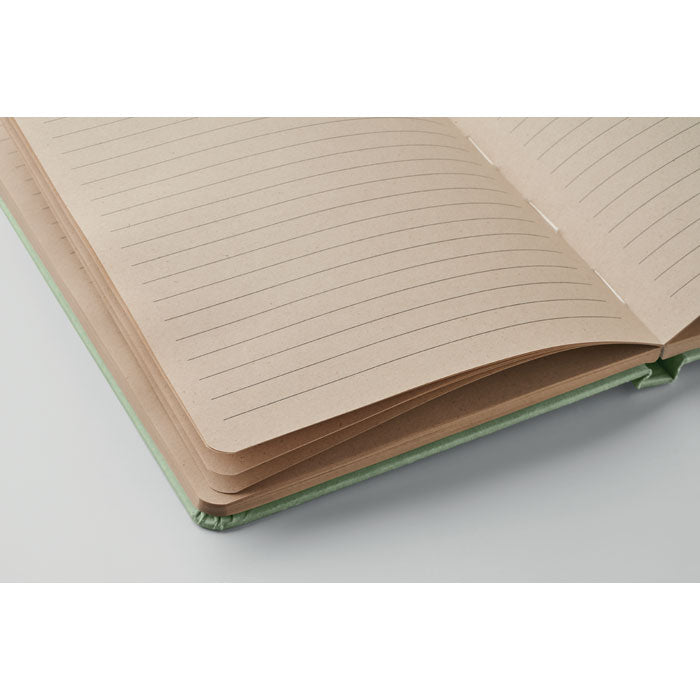 Branded A5 Sugarcane Paper Notebook without branding