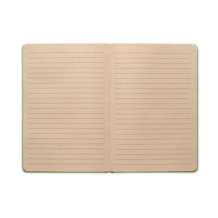 Branded A5 Sugarcane Paper Notebook without branding