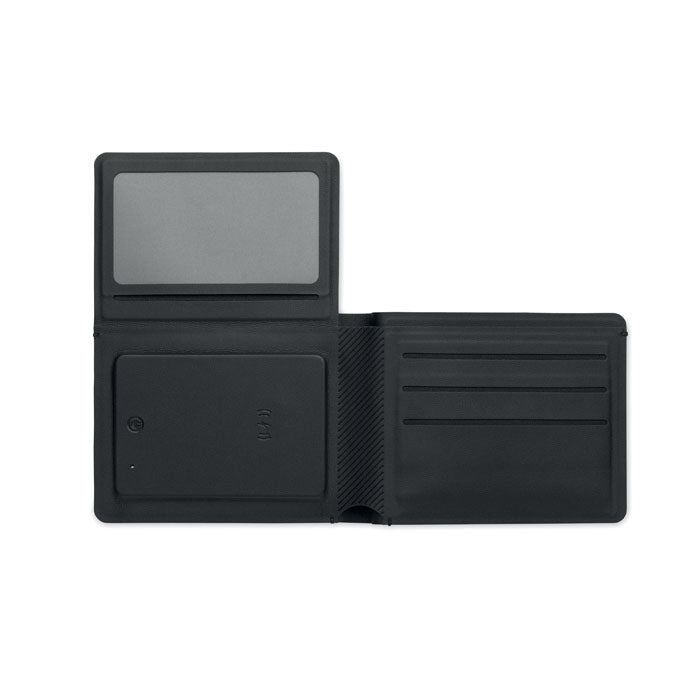 Branded PU Wallet with Find My Locator without branding