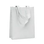 Branded Small Gift Bag in RPET 20 x 8 x 25cm in White