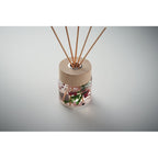 Branded Vanilla Reed Diffuser with Flower Decoration 100ml without branding