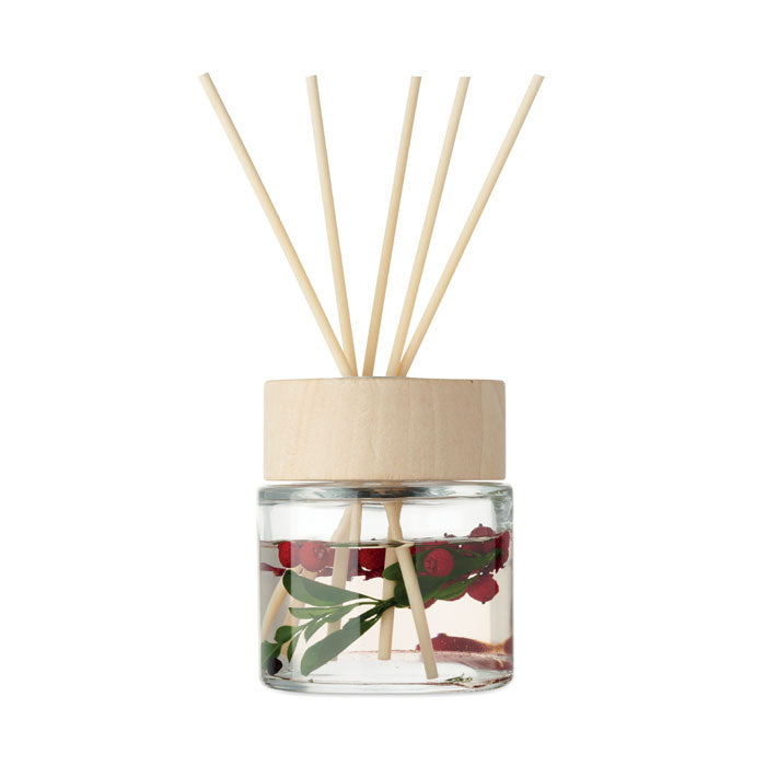 Branded Vanilla Reed Diffuser with Flower Decoration 100ml