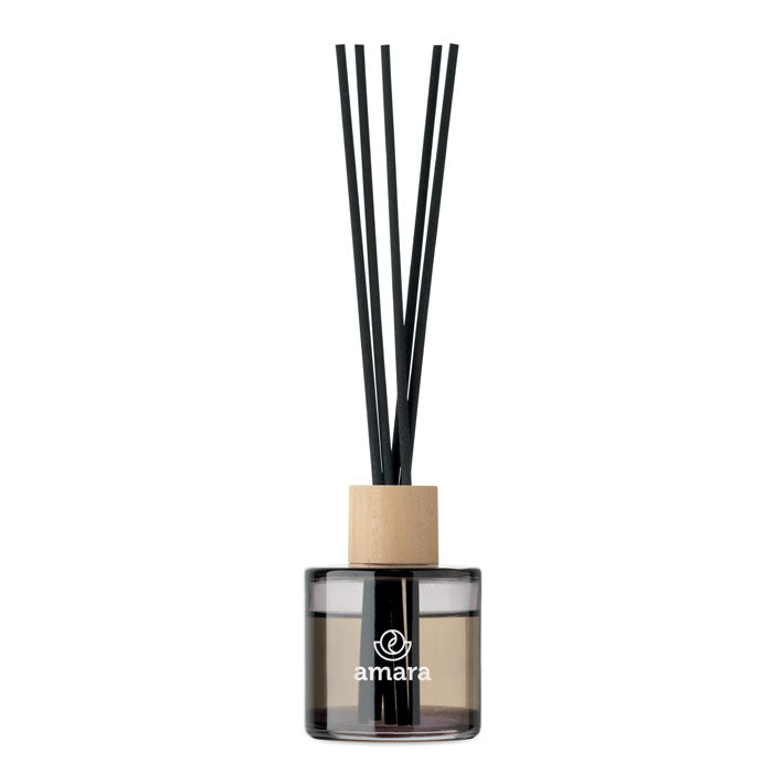 Branded Vanilla Reed Diffuser 50ml in Black